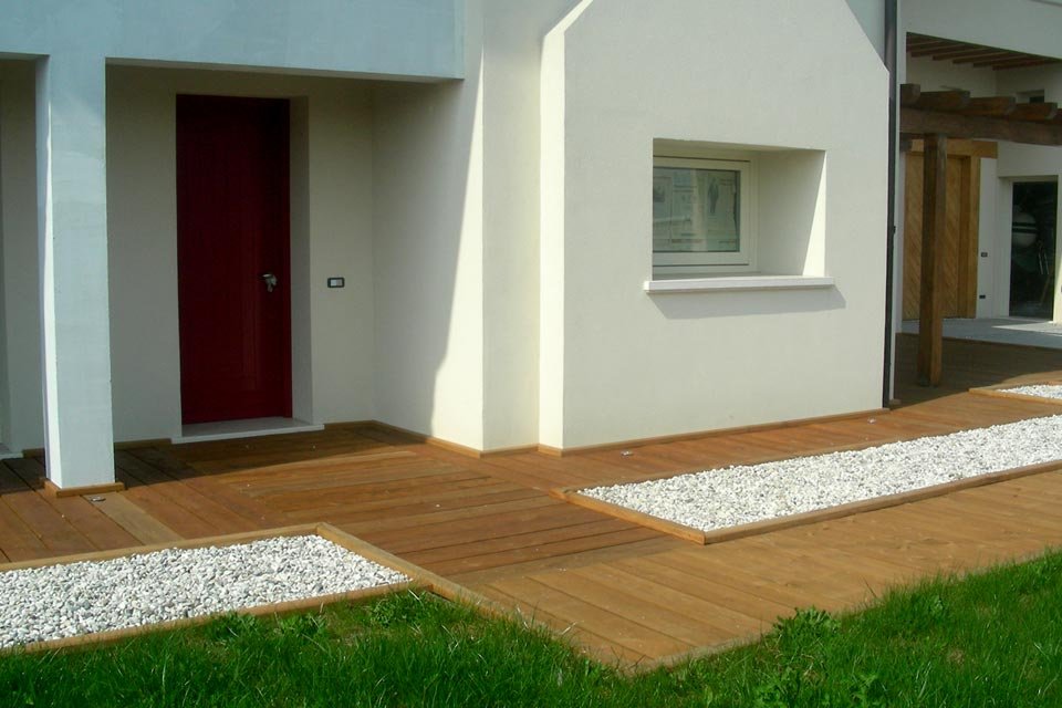 Pavimenti in legno per esterni