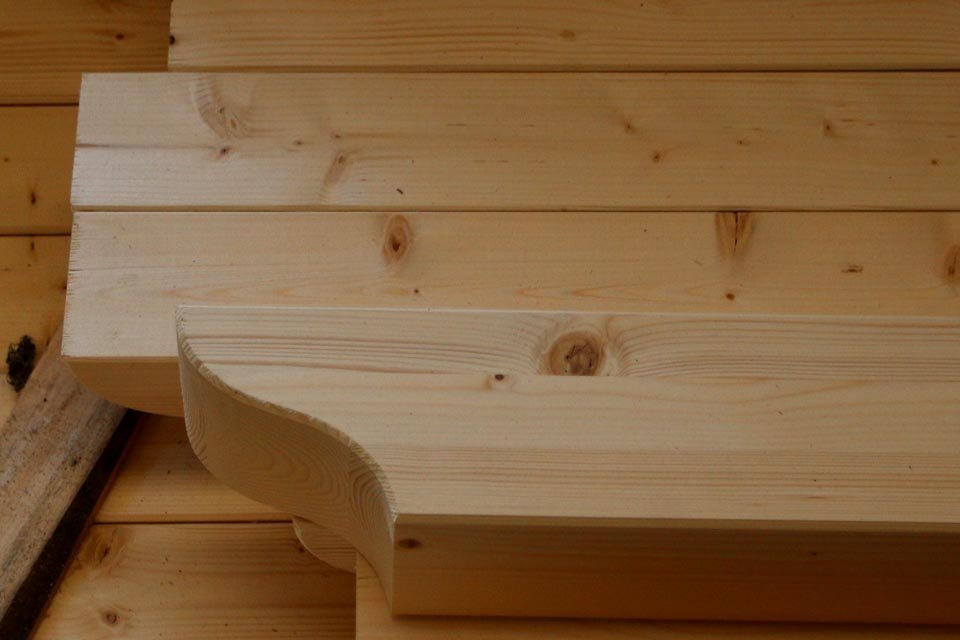 Travi in legno lamellare