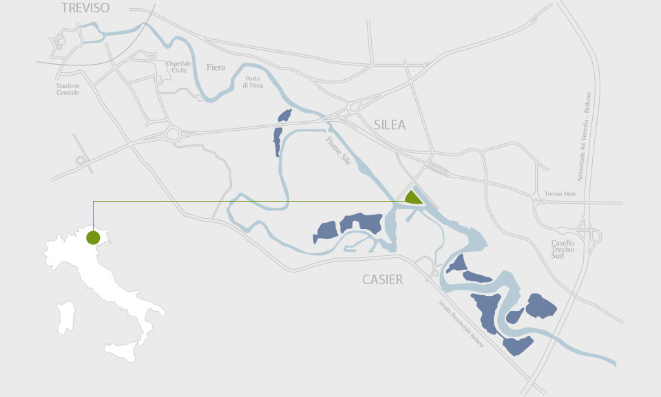 Mappa Silea Legnami