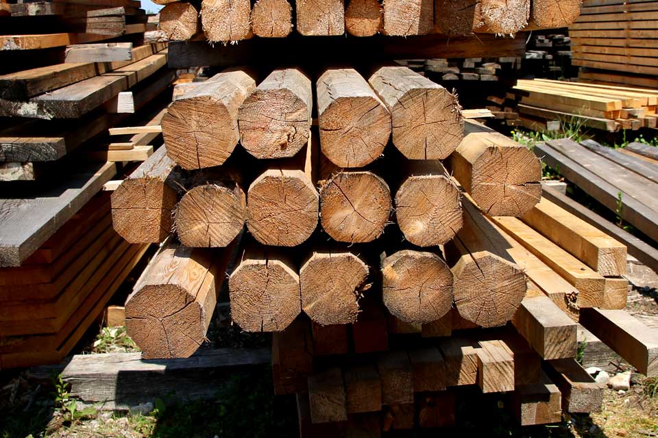 Travi in legno massiccio - Silea Legnami - Travi legno massiccio